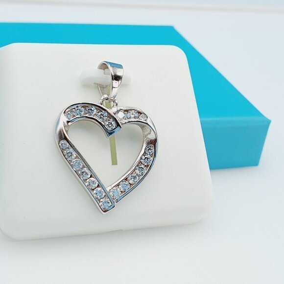 "925 Sterling Silver CZ Beautiful Pendant for Women, 1USPAR4091 - Picture 7 of 11